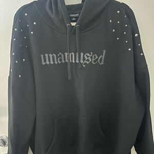 Black Torrid “unamused” size 2 Hoodie